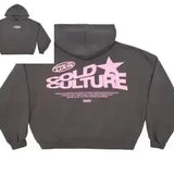 Oversized Graphic Hoodie with Street Style Back Print
