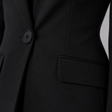 Women's Stand Collar Tailored Blazer Set