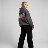 Oversized Graphic Hoodie with Street Style Back Print